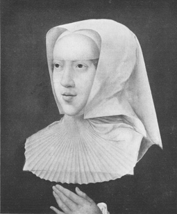 MARGARET OF AUSTRIA IN WIDOW'S DRESS