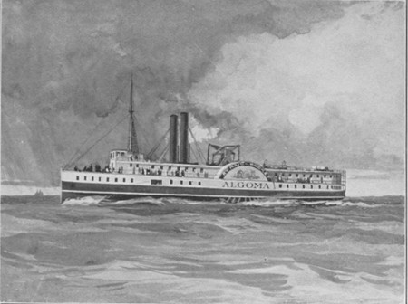 The ALGOMA. 1862.  The 2nd CITY OF TORONTO. 1840. Rebuilt. page 44