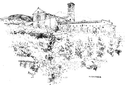 SANTA CHIARA FROM NEAR THE PORTA MOJANO