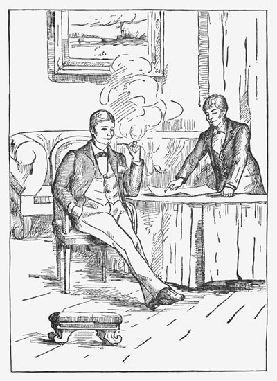 "System's the word," said Carnes, jerking his chair close to the table, upon which he planted his elbows. "Now, then, let's organize."—page 76.