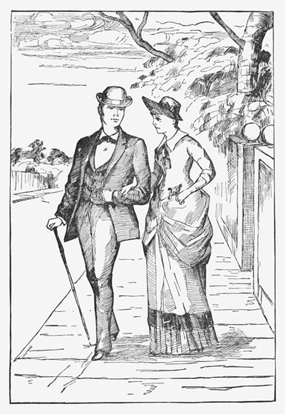 "Candidly, now," she said, "as if I were not Miss Manvers, but a man to be trusted. Do you think it impossible that Dr. Bethel has done this thing?"—page 129.