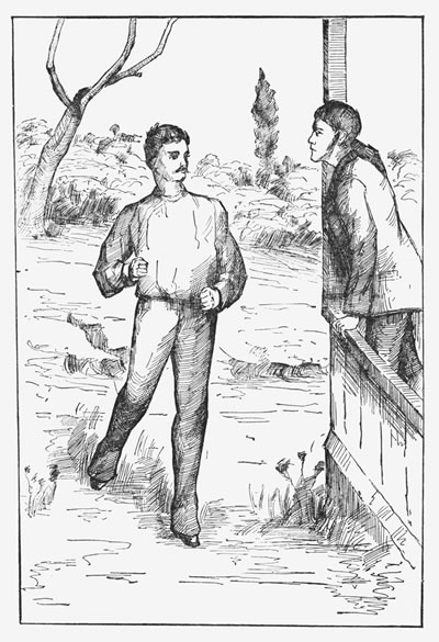 "Carl Bethel has been shot down at his own door! For God's sake go to him! He is there alone. I must find a doctor."—page 286.