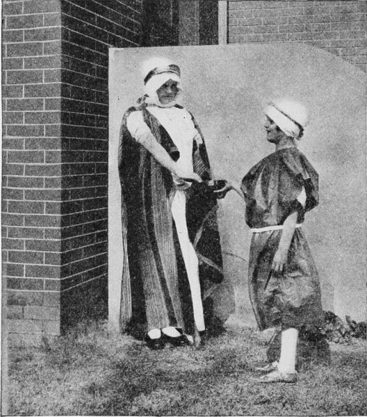 Fig. 25.—Two kinds of costumes—the Rich Shepherd and the Servant.