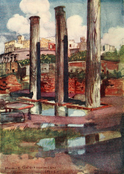 COLUMNS IN THE SERAPEON, POZZUOLI