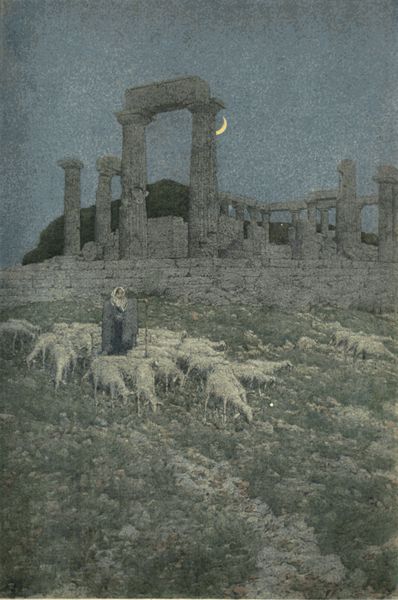 THE TEMPLE OF ATHENE, ISLAND OF ÆGINA