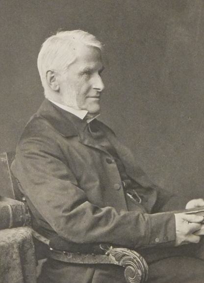 Photograph of Edward Hoare.  Lankester Photo, Tunbridge Wells. Jenkins Heliog, Paris