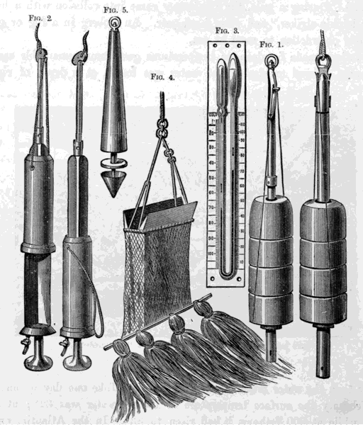 DREDGING IMPLEMENTS USED BY THE “CHALLENGER.”