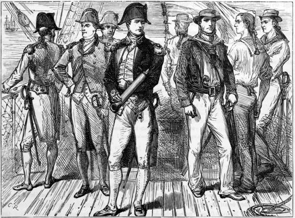 NAVAL OFFICERS AND SEAMEN, EIGHTEENTH CENTURY