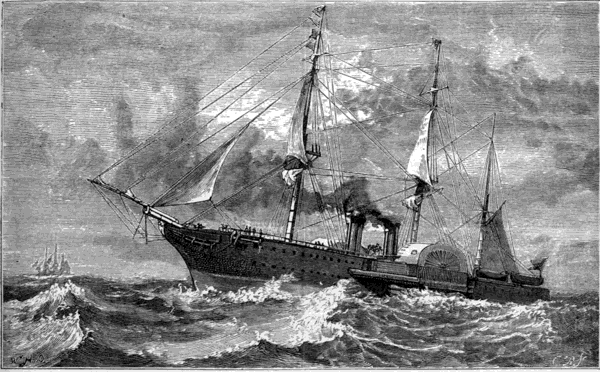 THE “AMAZON” STEAM-SHIP