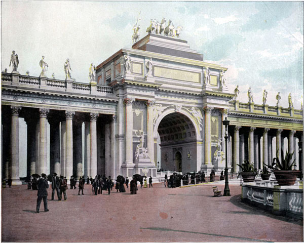 Grand Arch of the Peristyle.