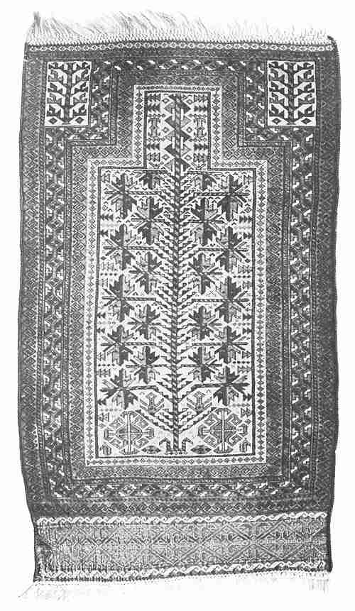 Plate 60. Beluchistan Prayer Rug