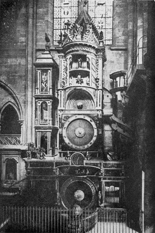 Strassburg Clock and Globe of Conrad Dasypodius, 1574.