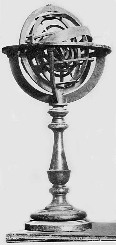 Armillary Sphere of Antonio Santucci (?), ca. 1580.