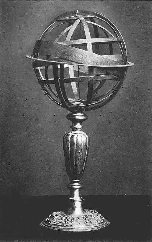 Armillary Sphere according to Ptolemy.