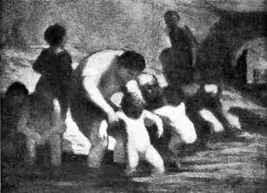 LE BAIN BY DAUMIER