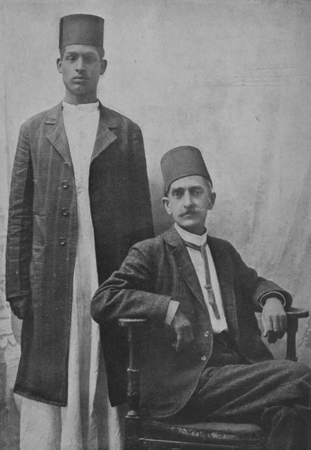 HAJI BROWNE AND HIS SERVANT.