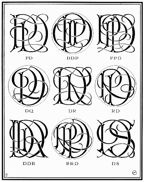 PLATE XXXV—DP, DQ, DR, DS