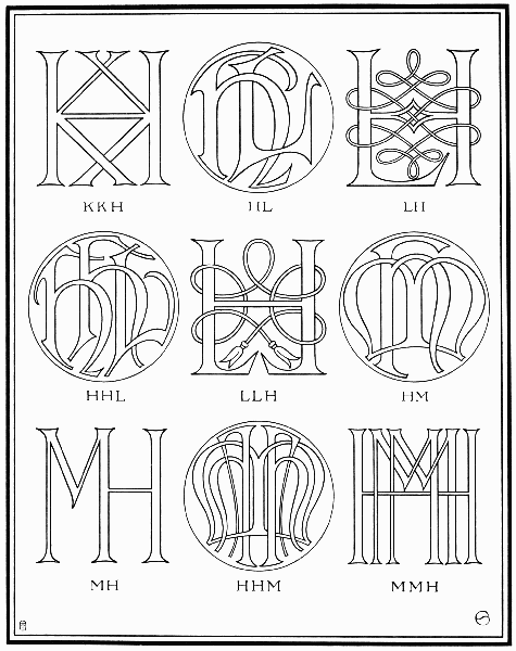 PLATE LXI—HK, HL, HM