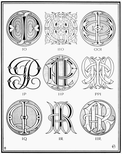 PLATE LXVIII—IO, IP, IQ, IR