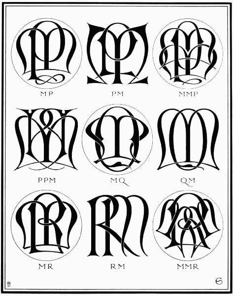 PLATE LXXXVIII—MP, MQ, MR