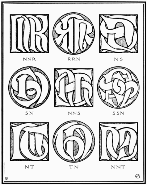 PLATE XCIII—NR, NS, NT