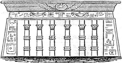 An Egyptian Temple.