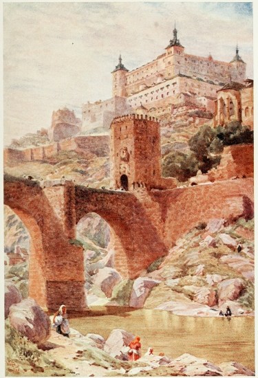 TOLEDO. THE ALCÁNTARA BRIDGE