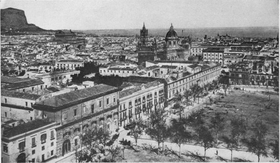 Palermo, “the Panormos of old ... looks straight out toward the rising sun.”