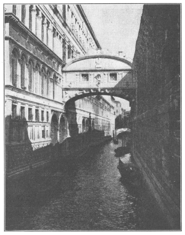 THE BRIDGE OF SIGHS: VENICE