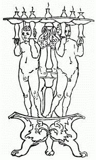 FIG. 29—Ornament. From the “Hypnerotomachia Poliphili.” Venice, 1499.