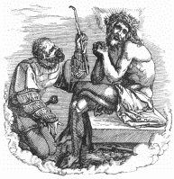 FIG. 42.—Christ Mocked. Vignette to Dürer’s “Smaller Passion.”