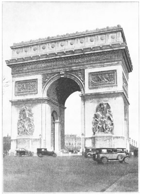 THE ARC DE TRIOMPHE