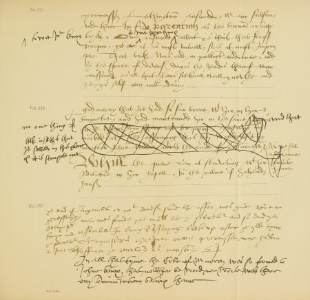 Hand written page