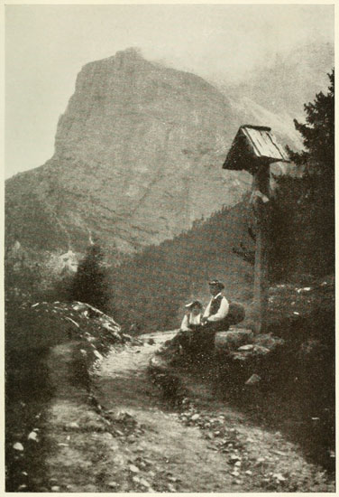 A WAYSIDE SHRINE, TYROL