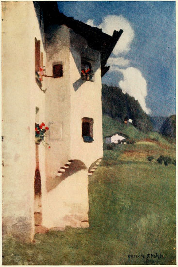 A SOUTH TYROL FARMSTEAD