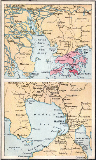 Canton and Manila