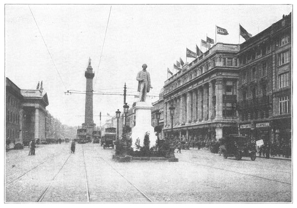 O'CONNELL STREET AND NELSON'S COLUMN, DUBLIN