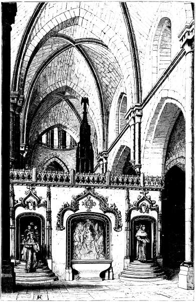 No. 10.  ZAMORA CATHEDRAL. p. 92.  INTERIOR OF NAVE, LOOKING EAST