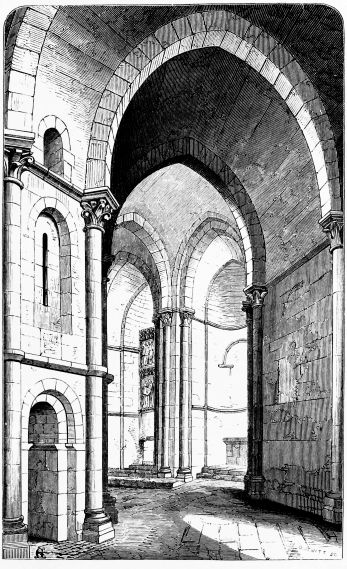 No. 24.  SEGOVIA p. 184.  INTERIOR OF THE TEMPLARS CHURCH LOOKING N E.