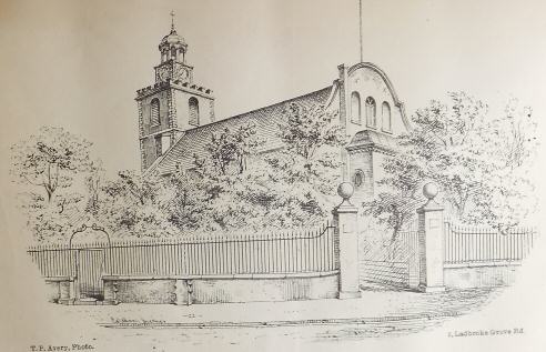 The Old Church, High Street, Kensington.  In Memoriam 1697–1869