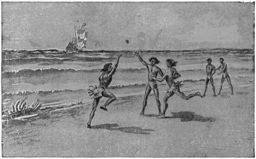 Handball playing Indians