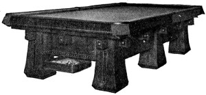 Billiard table