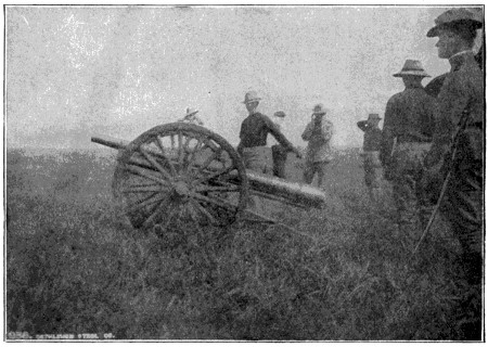 Firing a field canon