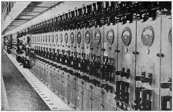 Electricity control panel