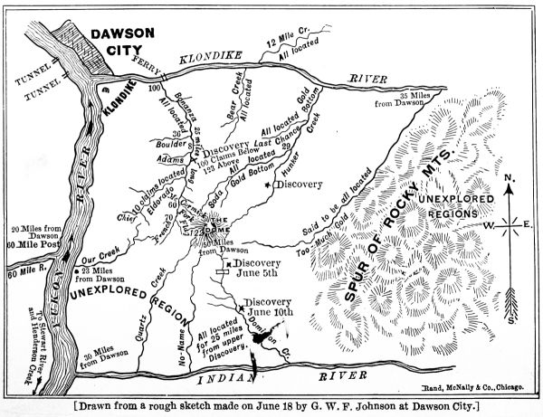 map of gold fields