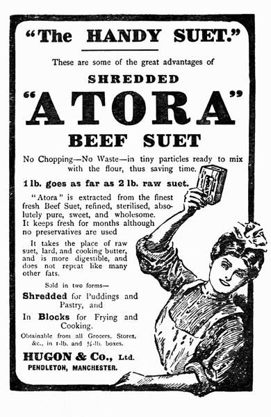 Atora beef suet ad