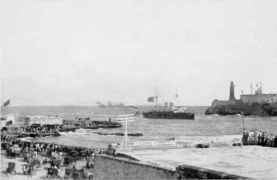 Frontispiece. ENTRANCE TO HAVANA HARBOUR.