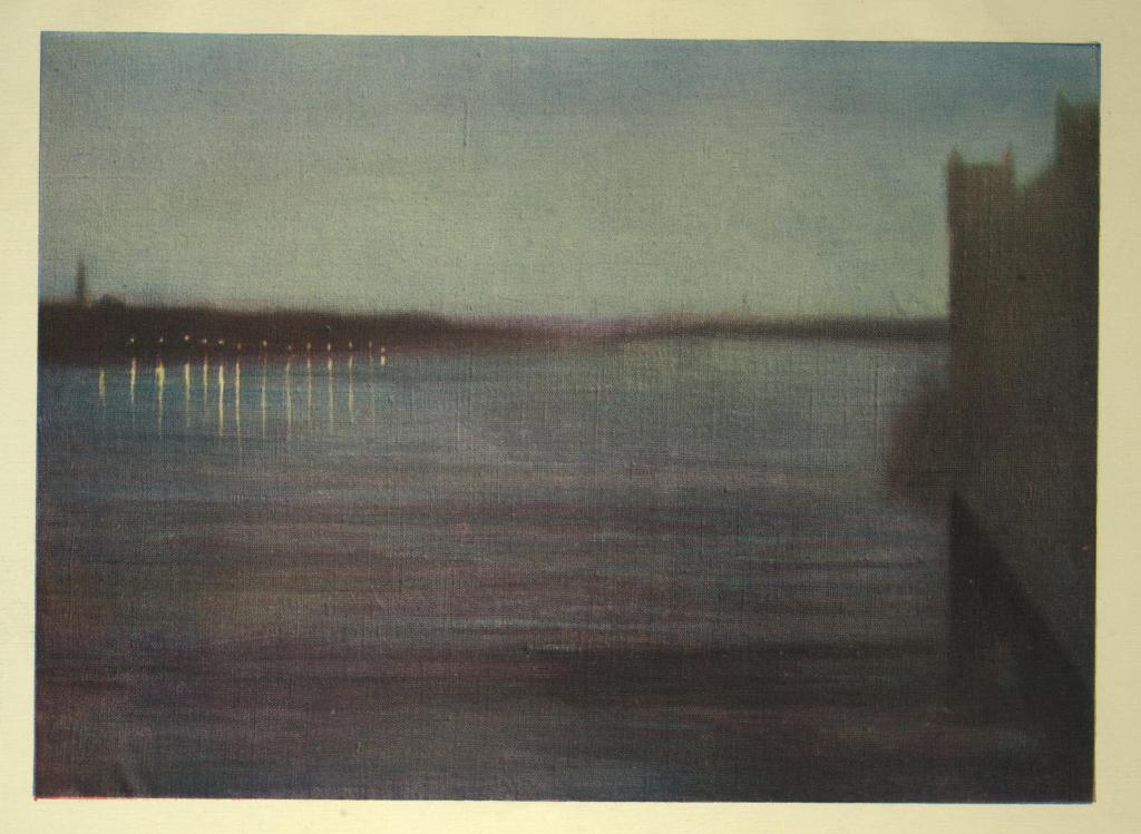 PLATE VI.—NOCTURNE, BLUE AND SILVER