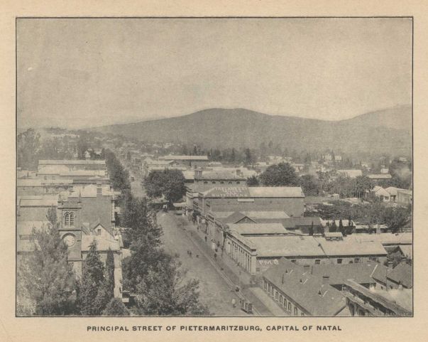 PRINCIPAL STREET OF PIETERMARITZBURG, CAPITAL OF NATAL