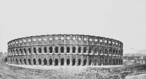 L'ANFITEATRO ROMANO — RESTAURAZIONE.